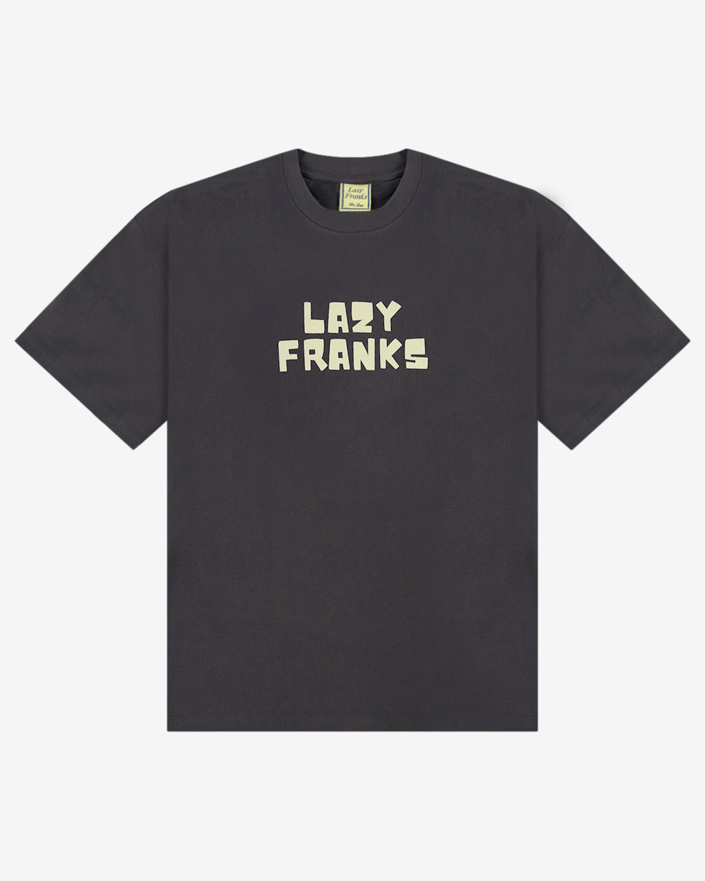 OVERSIZED LOGO T-SHIRT - DARK GRANITE