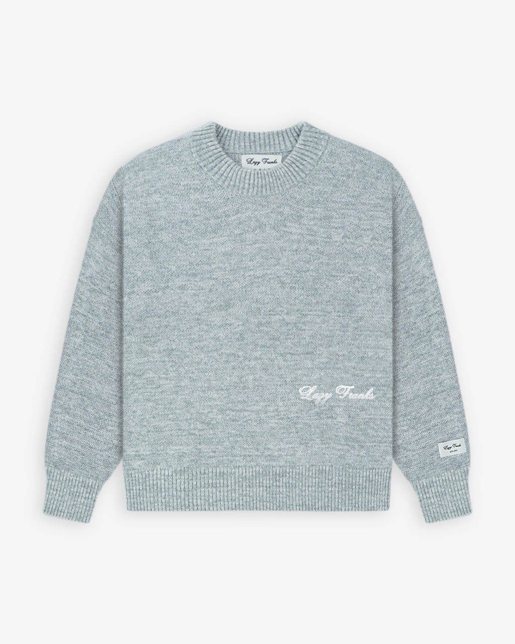 FRANKLIN HEAVY KNIT - GREY MARLE