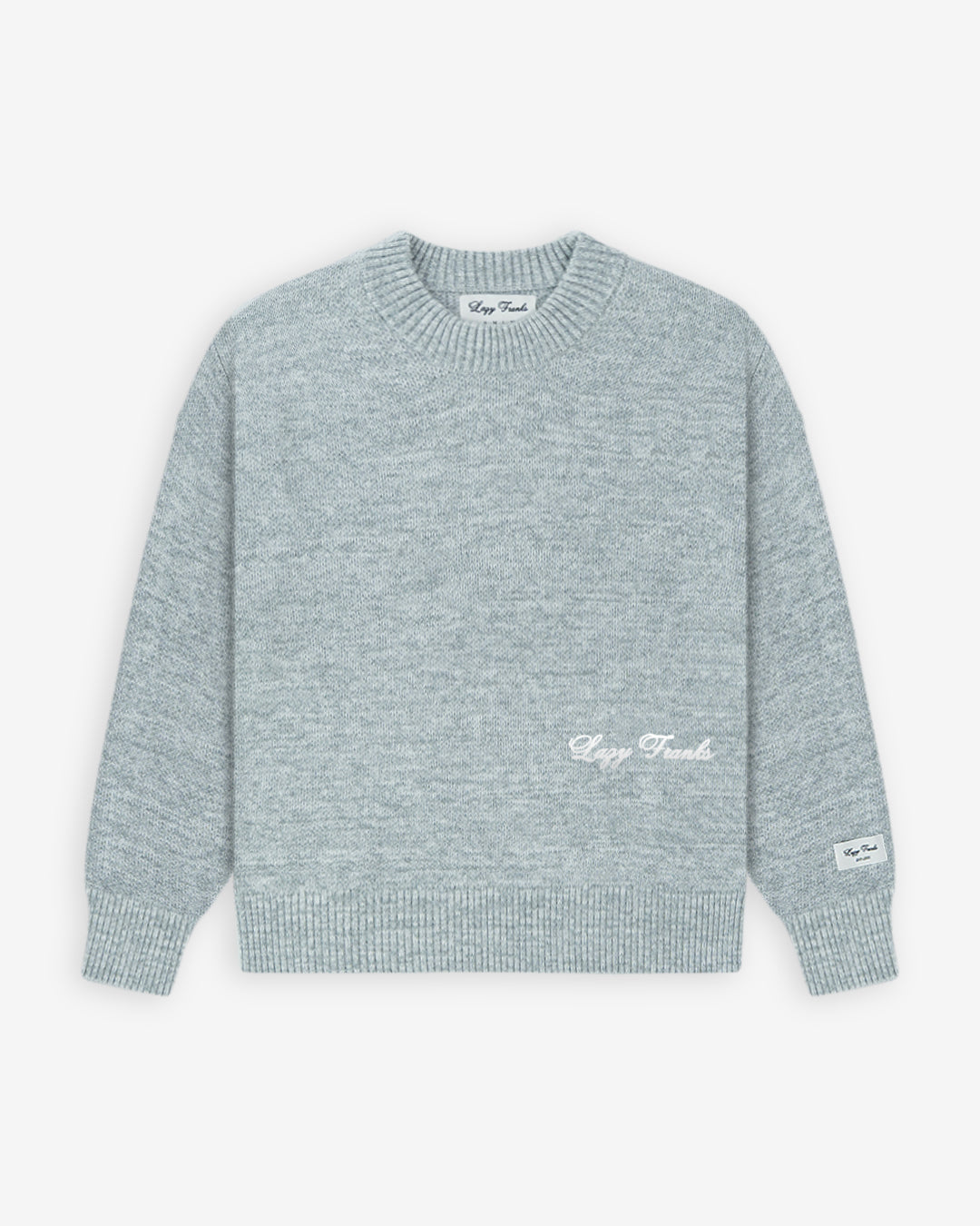 FRANKLIN HEAVY KNIT - GREY MARLE