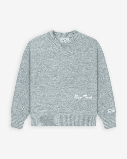 FRANKLIN HEAVY KNIT - GREY MARLE