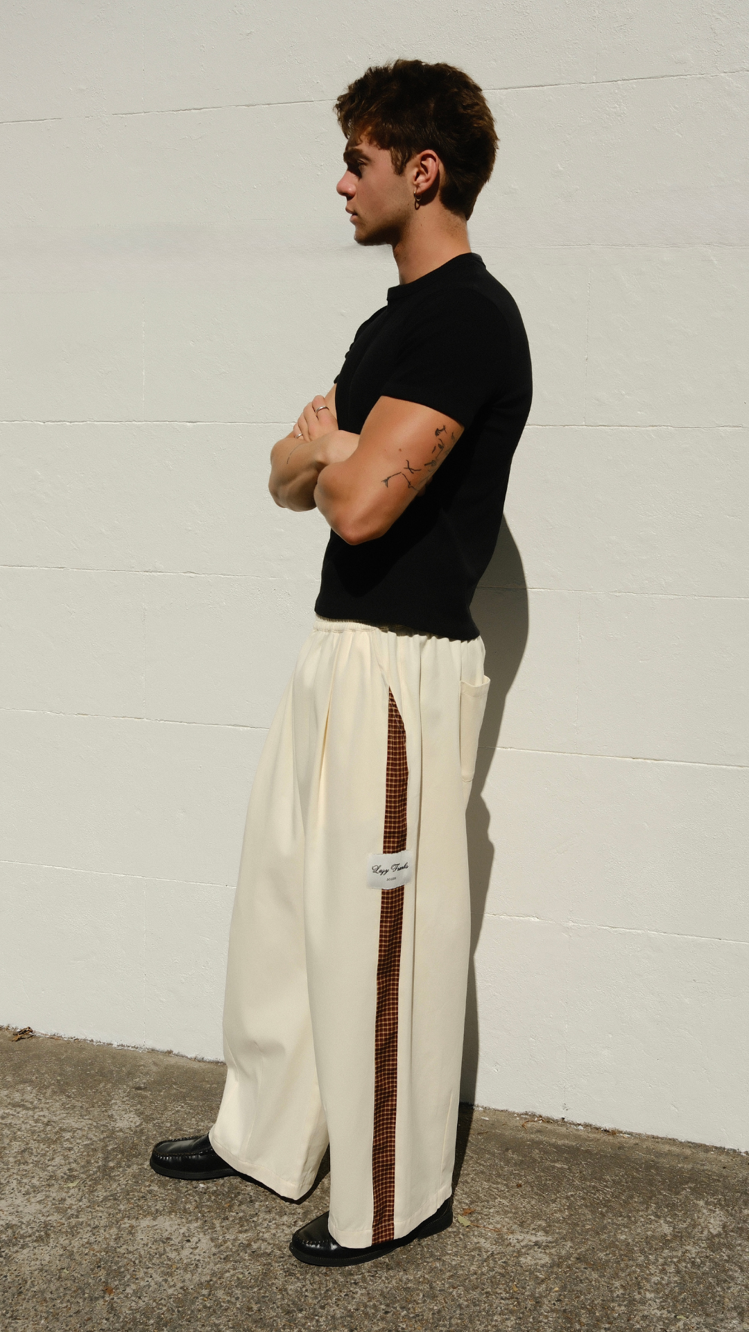 LAZY WIDE-LEG PANT