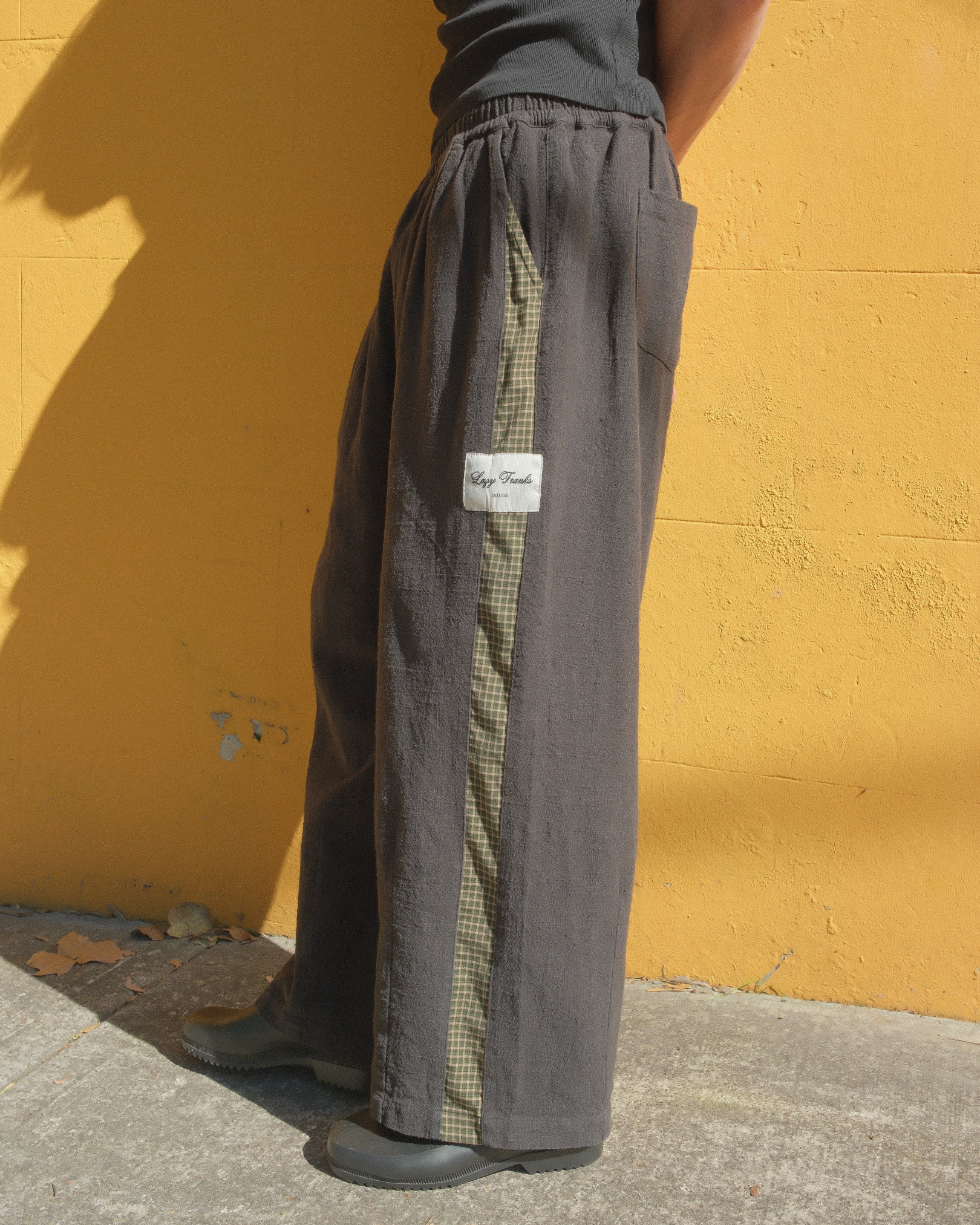 LAZY WIDE-LEG PANT
