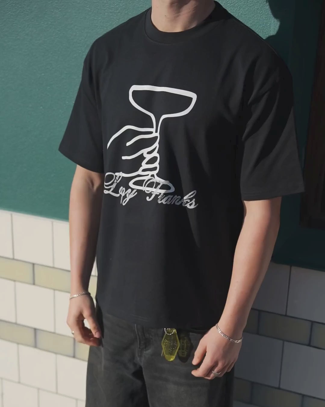MARTINI T-SHIRT - BLACK